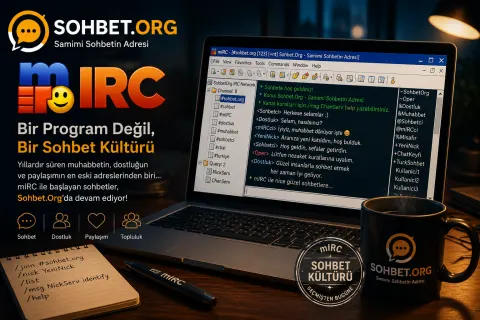 Mirc Sohbetleri Bir Dönemin Efsanesiydi