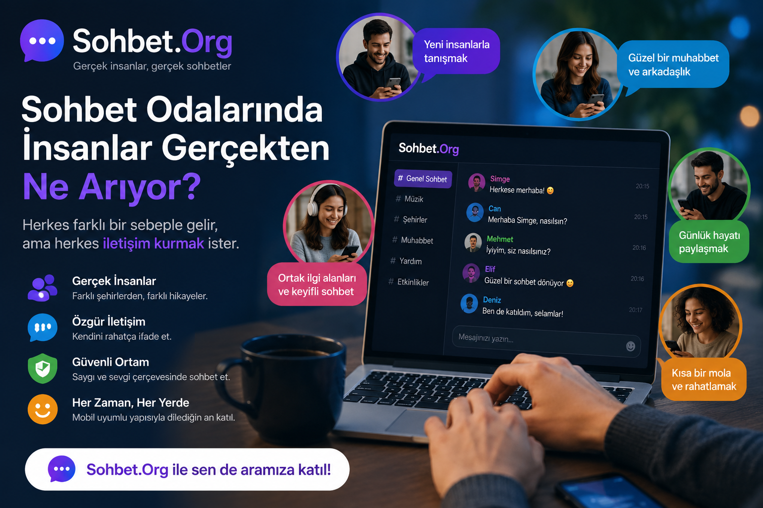 Sohbet Odalarında İnsanlar Ne Arıyor?