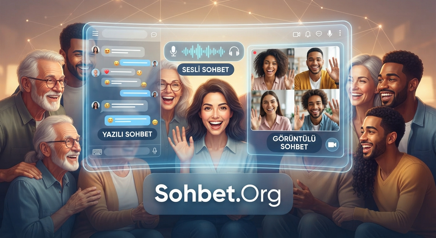 Sesli, Görüntülü, Yazılı Canlı Sohbet Odaları
